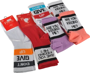 Шкарпетки Psocks жін.з написом 36-40р.