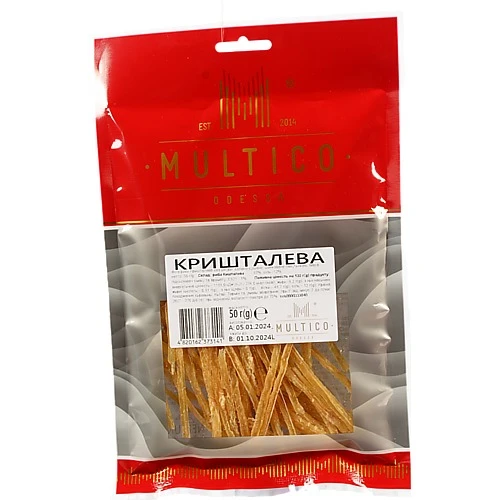 Рибка Multico 50г кришталева солоно сушена