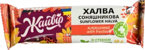 Халва соняшникова на фруктозі Класична Жайвір м/у 68г