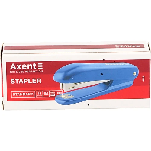 Степлер Standard пласт.. №10 5. 15 арк.. салатовий