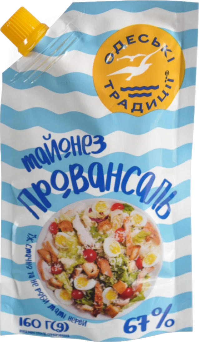 Майонез 67% Провансаль Одеські традиції д/п 160г
