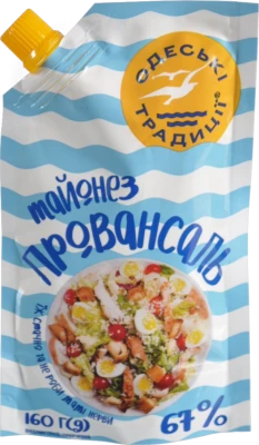 Майонез 67% Провансаль Одеські традиції д/п 160г