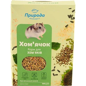 Корм для хом'яків Природа к/у 500г