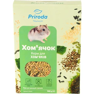 Корм для хом'яків Природа к/у 500г