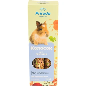 Корм для гризунів Мультивітамін Колосок Природа 140г