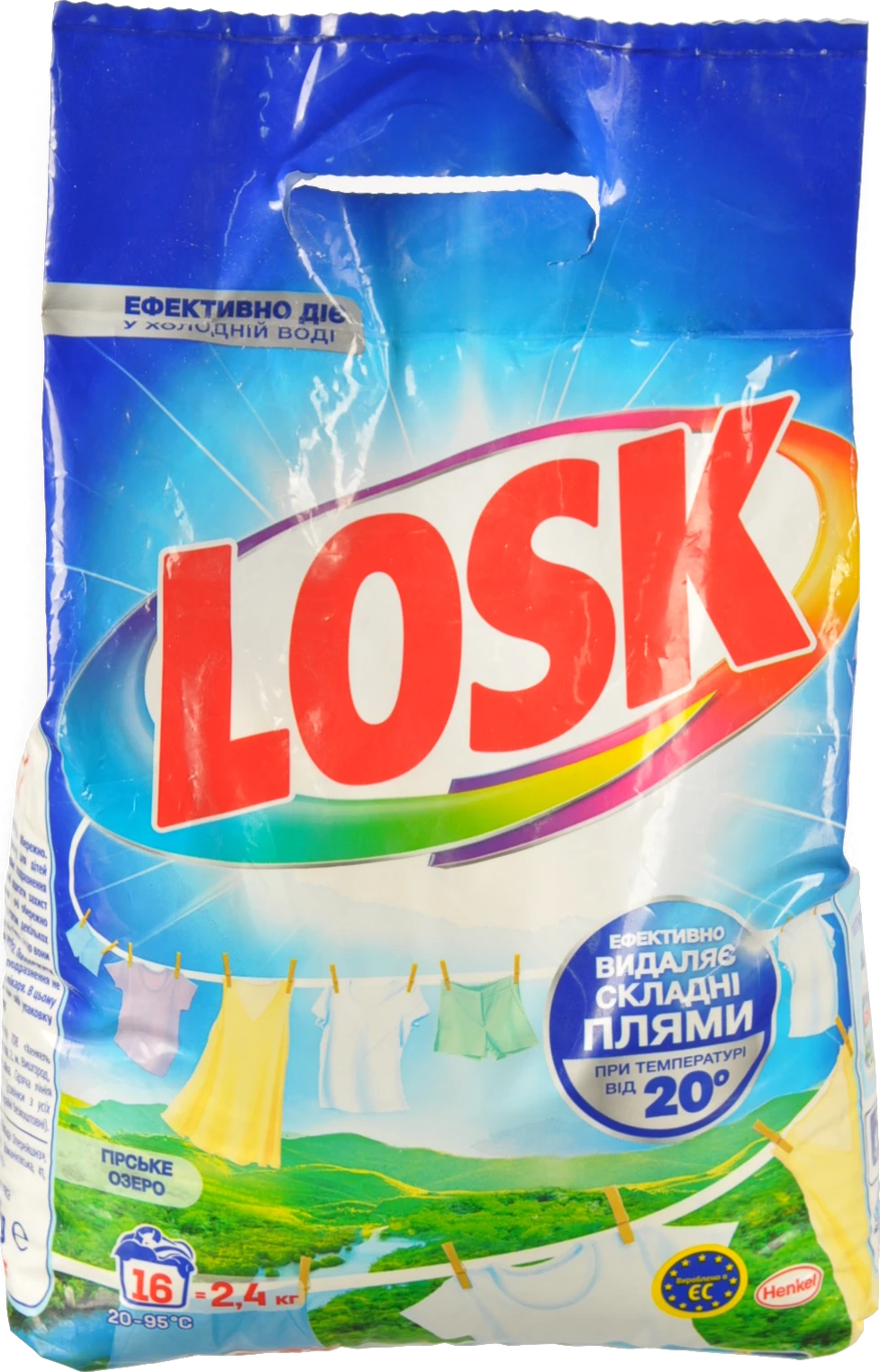 Порошок Losk 2.4кг гірське озеро автомат 16ц.пр