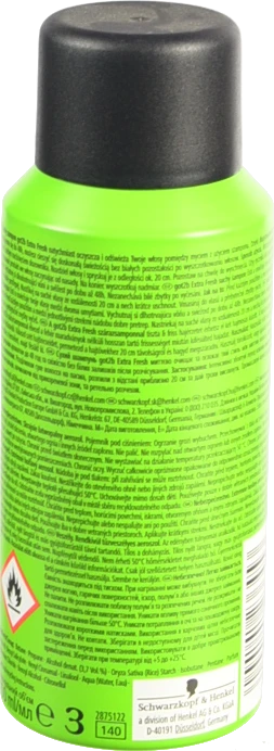 Шампунь сухий  G2B 100 млextra fresh