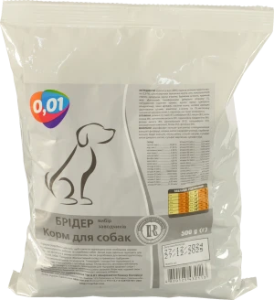 Корм для собак 0.01 500г Брідер
