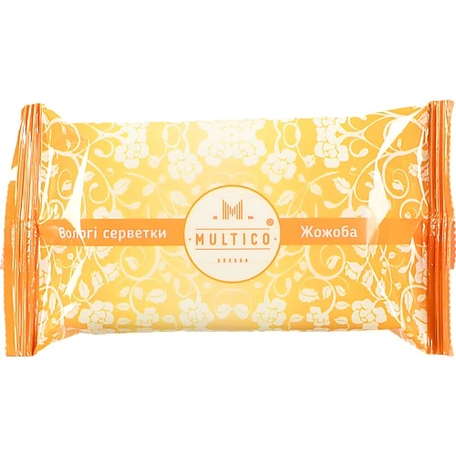 Серветки вологі Multico 15шт жожоба