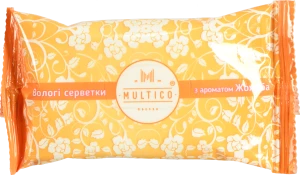 Серветки вологі Multico 15шт жожоба