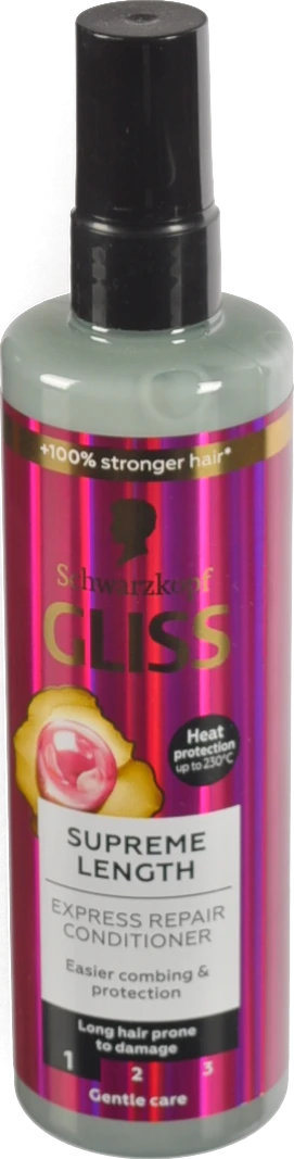 Кондиціонер-експрес для волосся Supreme Length Gliss 200мл