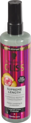Кондиціонер-експрес для волосся Supreme Length Gliss 200мл