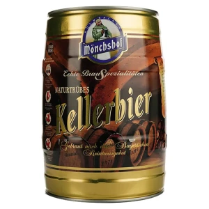 Пиво світле нефільтроване «Monchshof Kellerbier», 5,4%, 0,5 л, з.б
