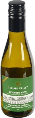 Вино Teliani valley 0.187л алазанська долина бiле н.сол.