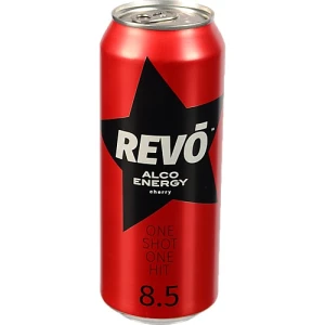Напій слабоалкогольний Revo 0.5л 8.5% вишня