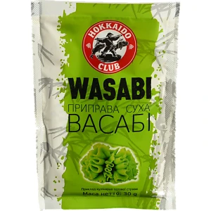 Приправа суха Wasabi Hokkaido club 30г