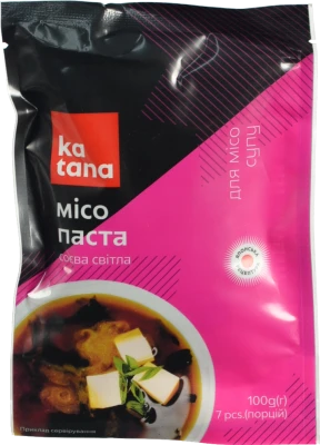 Місо паста соєва світла Katana 100г