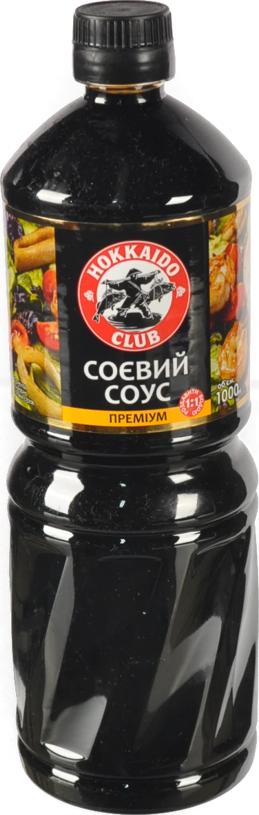Соус соєвий Преміум Hokkaido club п/пл 1л