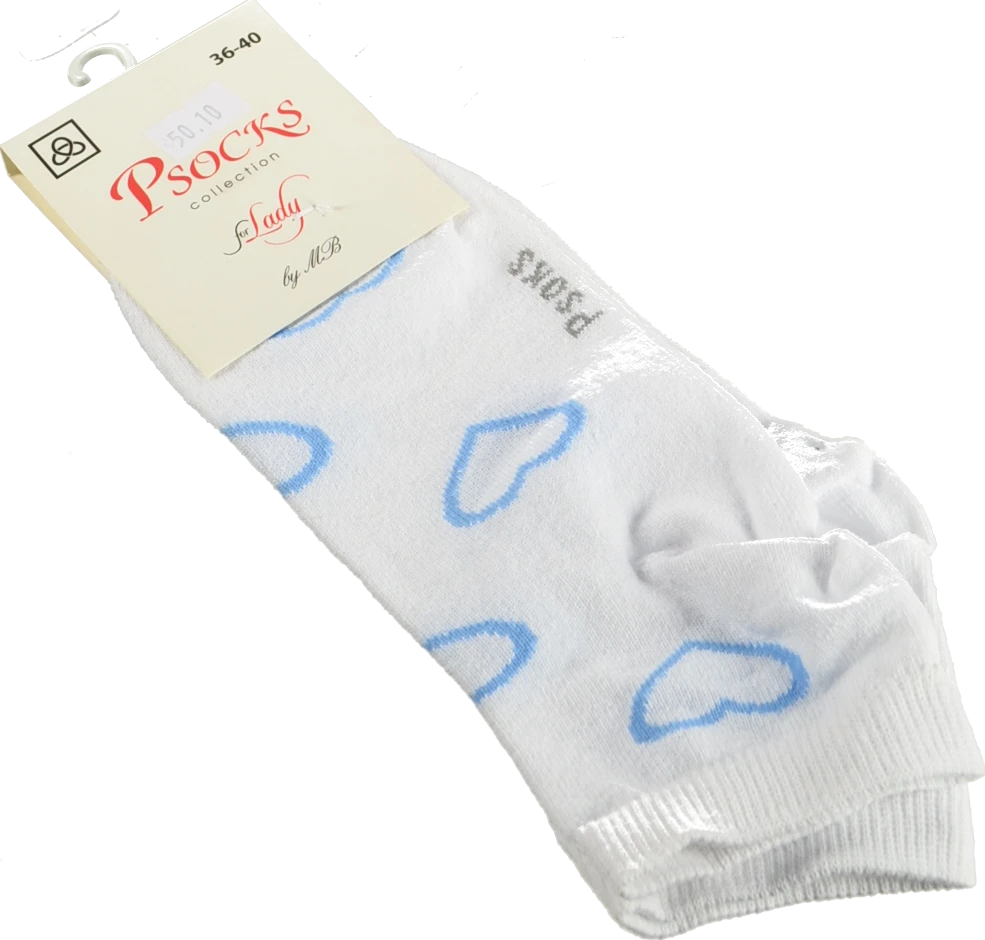 Шкарпетки Psocks жін. спорт великі серця р36-40