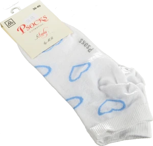 Шкарпетки Psocks жін. спорт великі серця р36-40