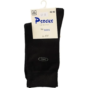 Шкарпетки чол. Psocks лого MB чорні 42-43