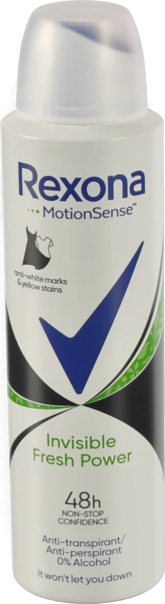 Антиперспірант аерозоль Fresh Power Invisible Rexona 150мл