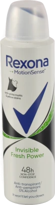 Антиперспірант аерозоль Fresh Power Invisible Rexona 150мл
