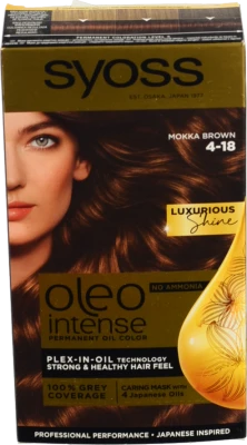 Фарба для волосся Syoss oleo intense 4-18