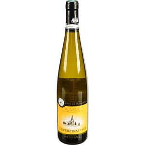 Вино Hunawihr 0.75л гевюрцтрамінер резерв нап.солодке біле