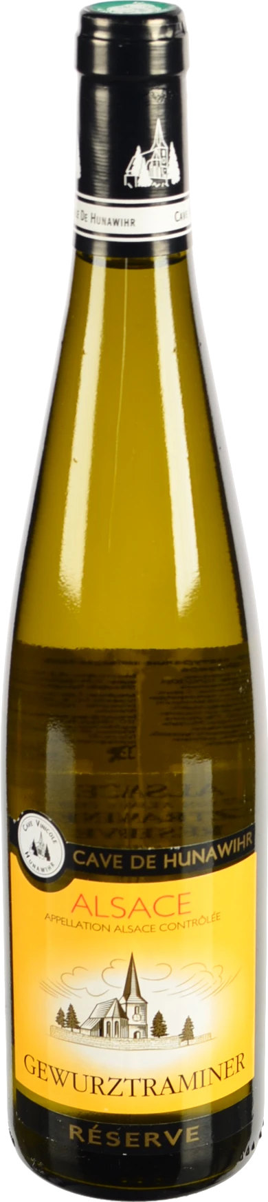 Вино Hunawihr 0.75л гевюрцтрамінер резерв нап.солодке біле