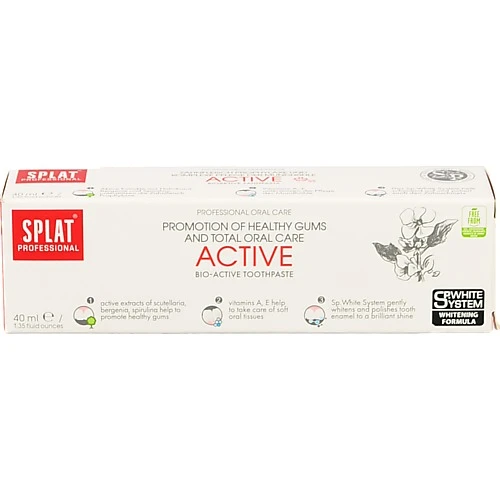 Паста зубна Актив Professional Splat 40мл