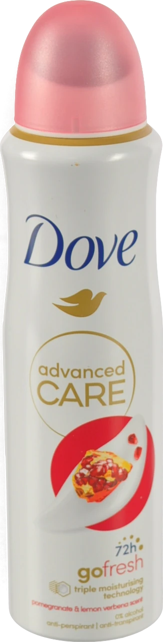 Антиперспірант аерозоль Pomegranate&Lemon verbena scent Go fresh Dove 150мл