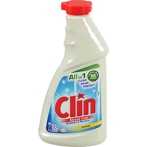 Засіб для миття скла Clin Lemon 500 мл (запасний)