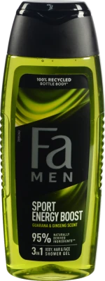 Гель д.душа Fa 250мл sport double power boost powe