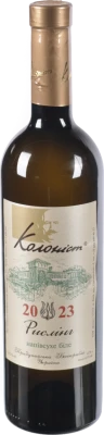 Вино Колоніст 0.75л Рислінг біле напівсухе