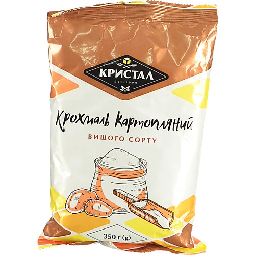 Крохмаль картопляний Кристал 350г