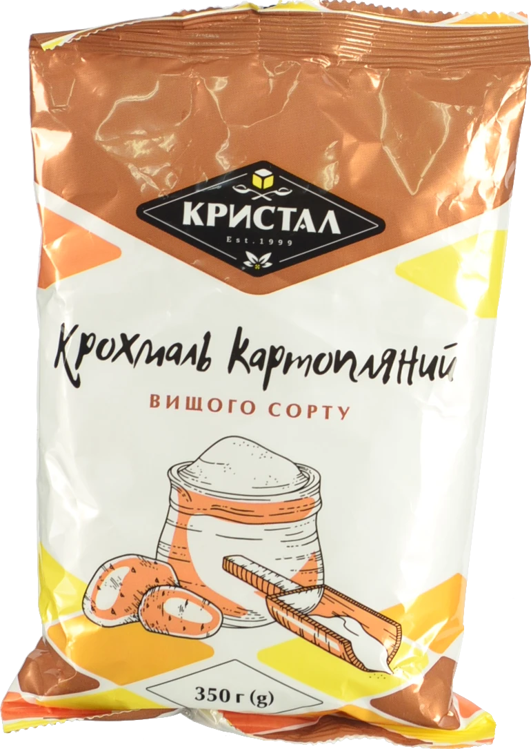 Крохмаль картопляний Кристал 350г