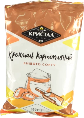 Крохмаль картопляний Кристал 350г
