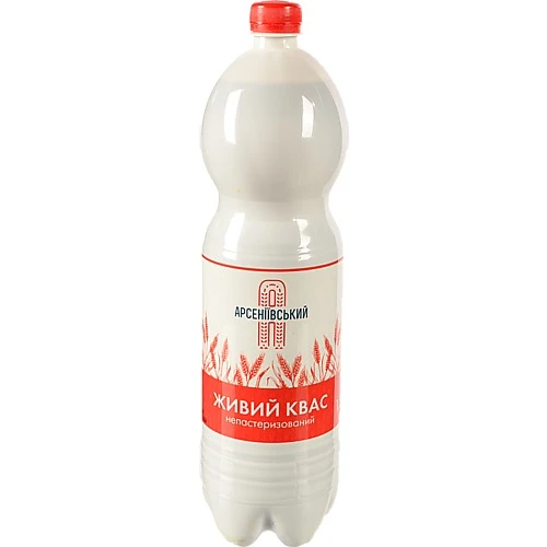 Квас Арсеніївський 1.5л живий хлібний