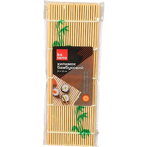 Бамбуковий килимок для суші Katana 24x24см