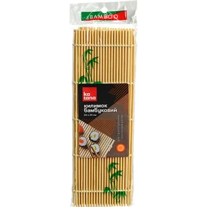 Бамбуковий килимок для суші Katana 24x24см