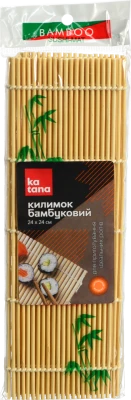 Бамбуковий килимок для суші Katana 24x24см