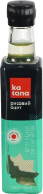 Оцет рисовий для суші Katana с/пл 200мл