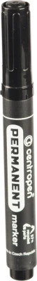 Маркер Centropen 2.5мм permanent чорний 8566