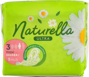 Прокладки гігієнічні Максі Ultra Camomile Naturella 8шт