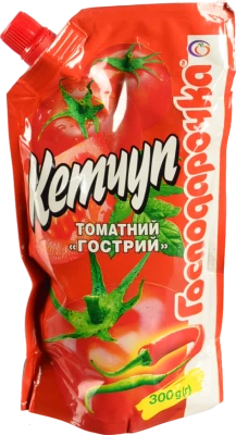 Кетчуп Господарочка 300г гострий д.п