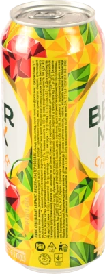 Пиво BeerMix Вишня 0.5л пастеризоване