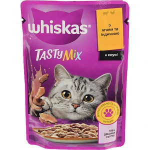 Корм Віскас 85г TastyMix ягня індичка