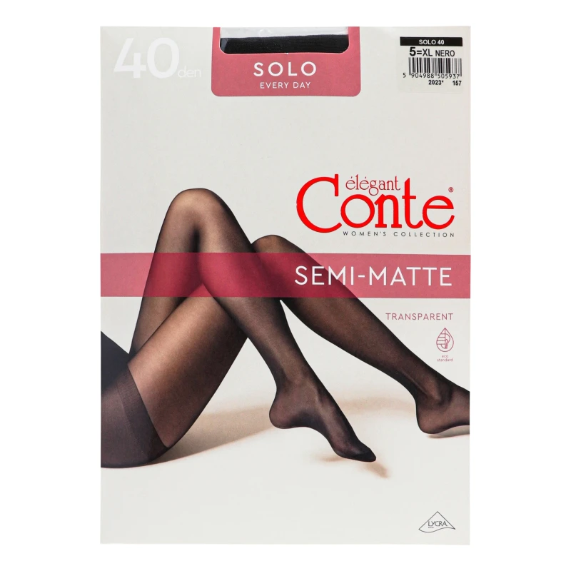 Колготки жіночі Conte elegant Solo 40den 5 nero