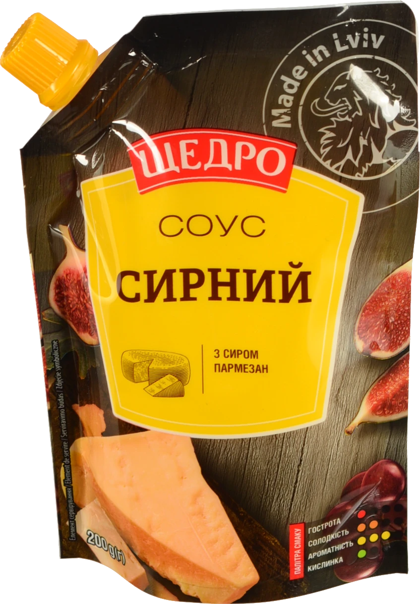 Соус Щедро Сирний з сиром пармезан 200г